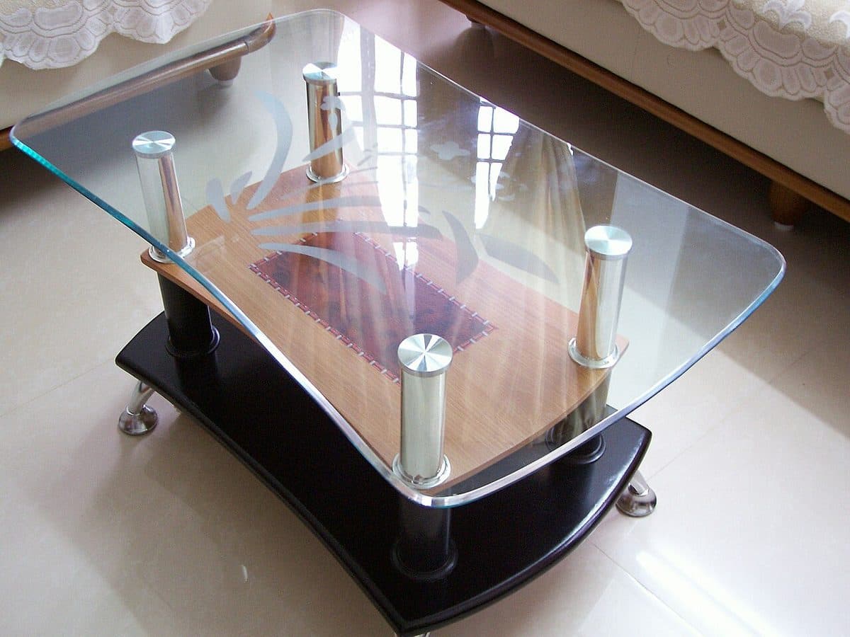 Glass close-up
